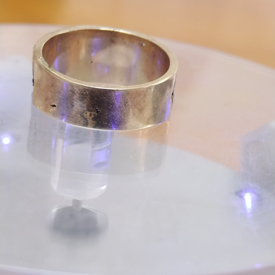 ANILLO DE GRADUACIÓN ORO 8 K 6.3 GRMS (SEMINUEVO)
