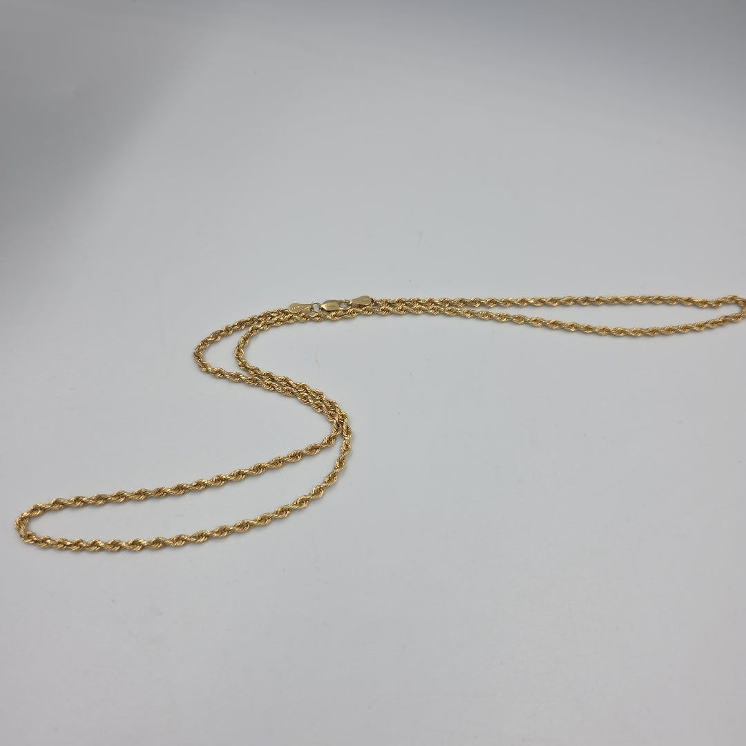 CADENA ORO 14 K 4.3 GRMS (SEMINUEVO)