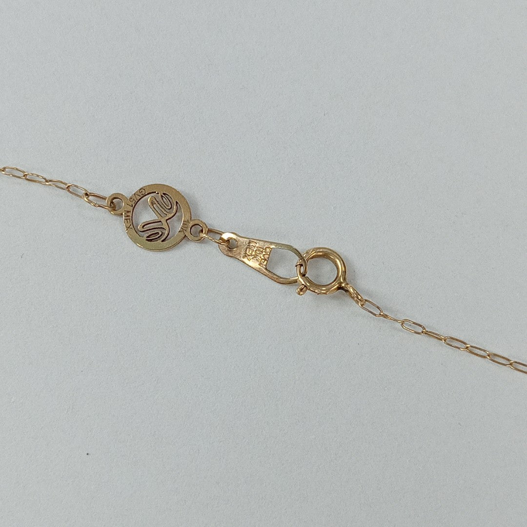 CADENA,CRUZ ORO 10 K 0,80 GRMS (SEMINUEVO)