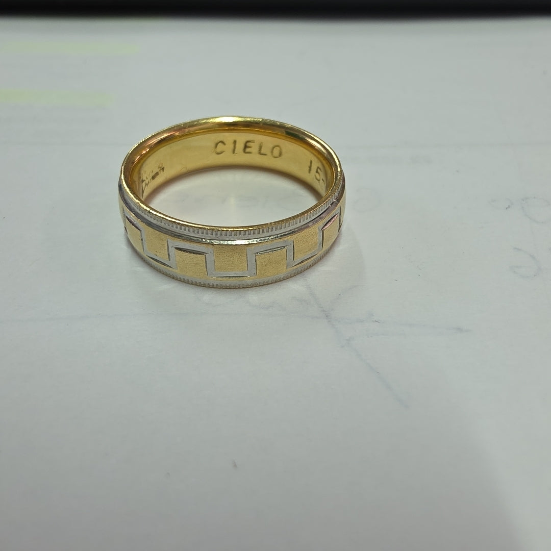 ARGOLLA ORO 14 K 3.8 GRMS (SEMINUEVO)