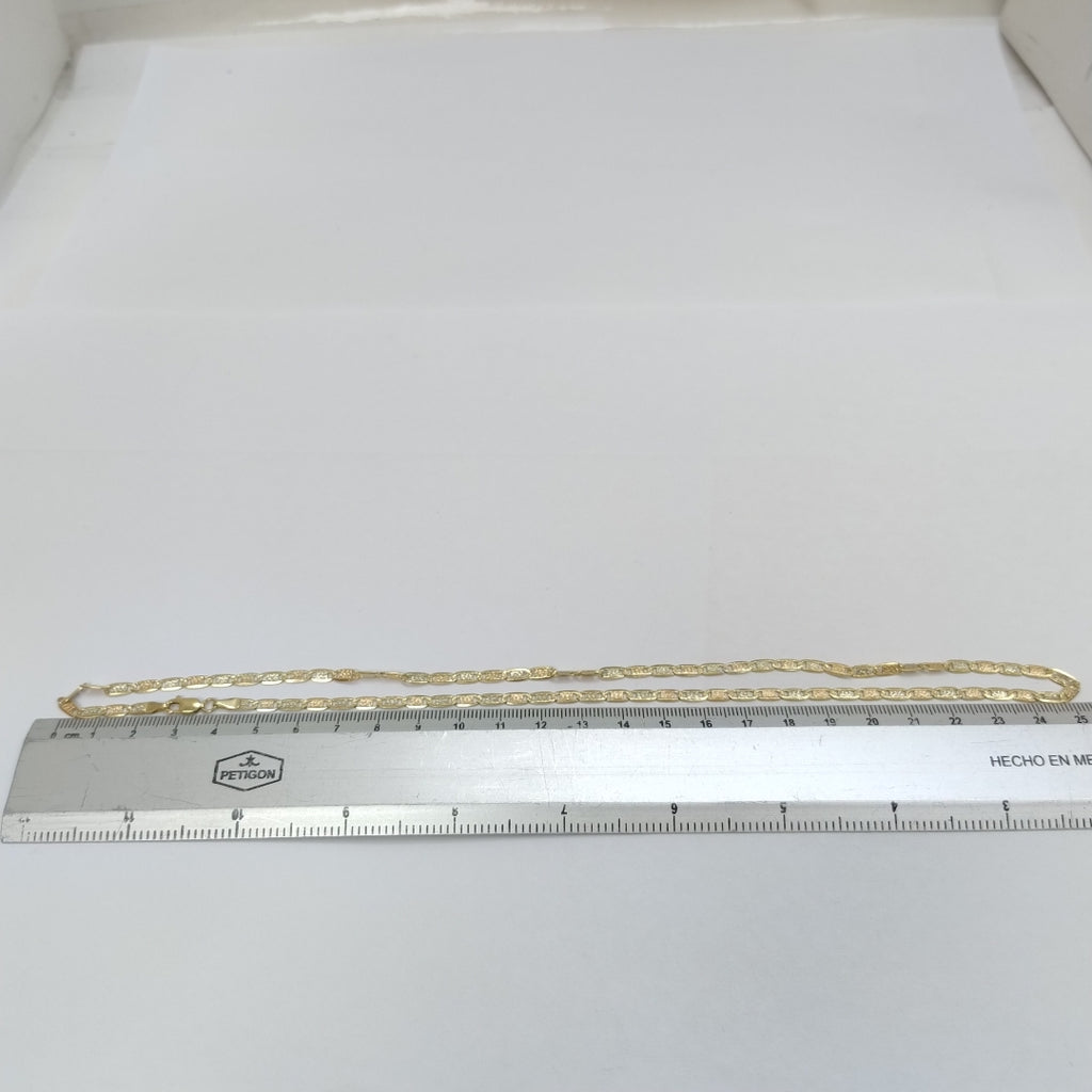 CADENA ORO COMBINADO 14 K 9.6 GRMS (SEMINUEVO)