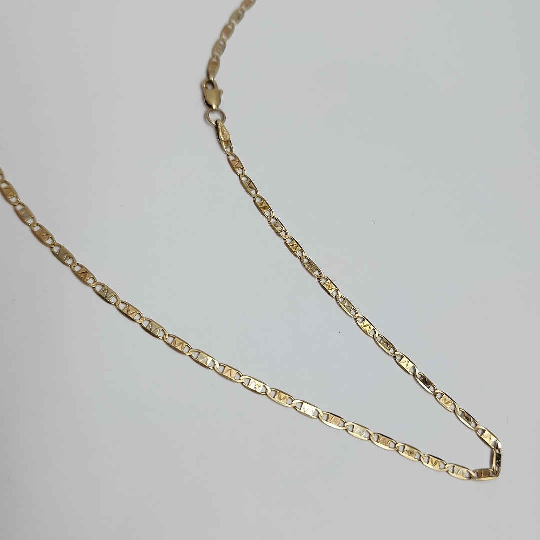 CADENA ORO COMBINADO 10 K 4.3 GRMS (SEMINUEVO)