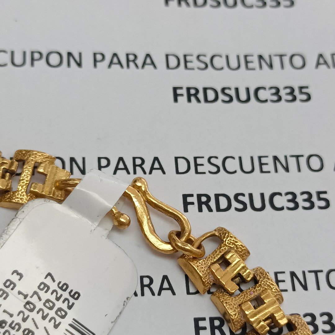 PULSERA ORO 18 K 18,60 GRMS (SEMINUEVO)