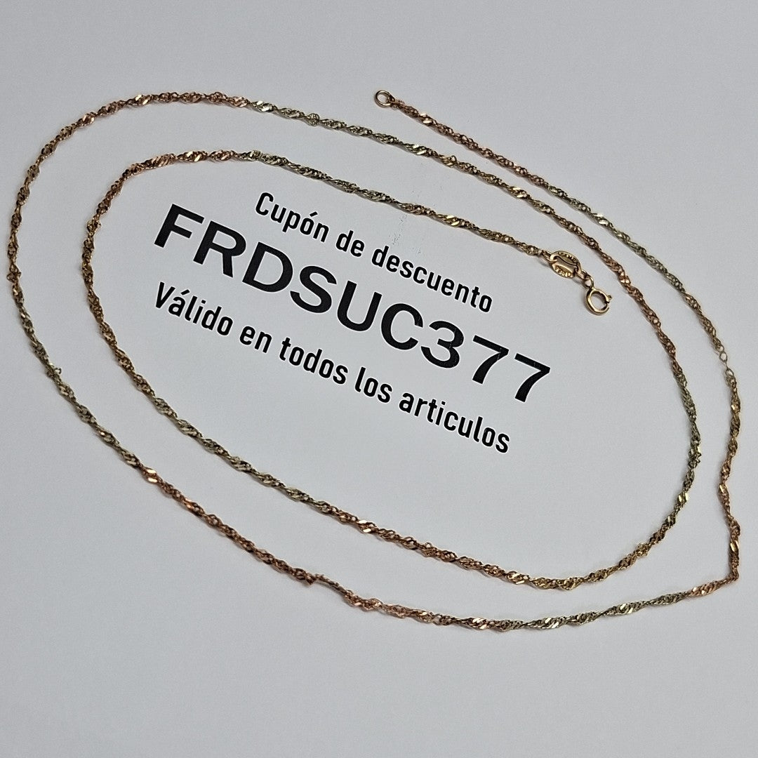CADENA ORO 10 K 2.1 GRMS (SEMINUEVO)