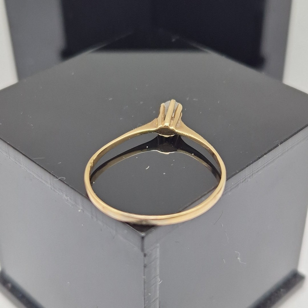 SOLITARIO ORO 14 K 1 GRMS (SEMINUEVO)