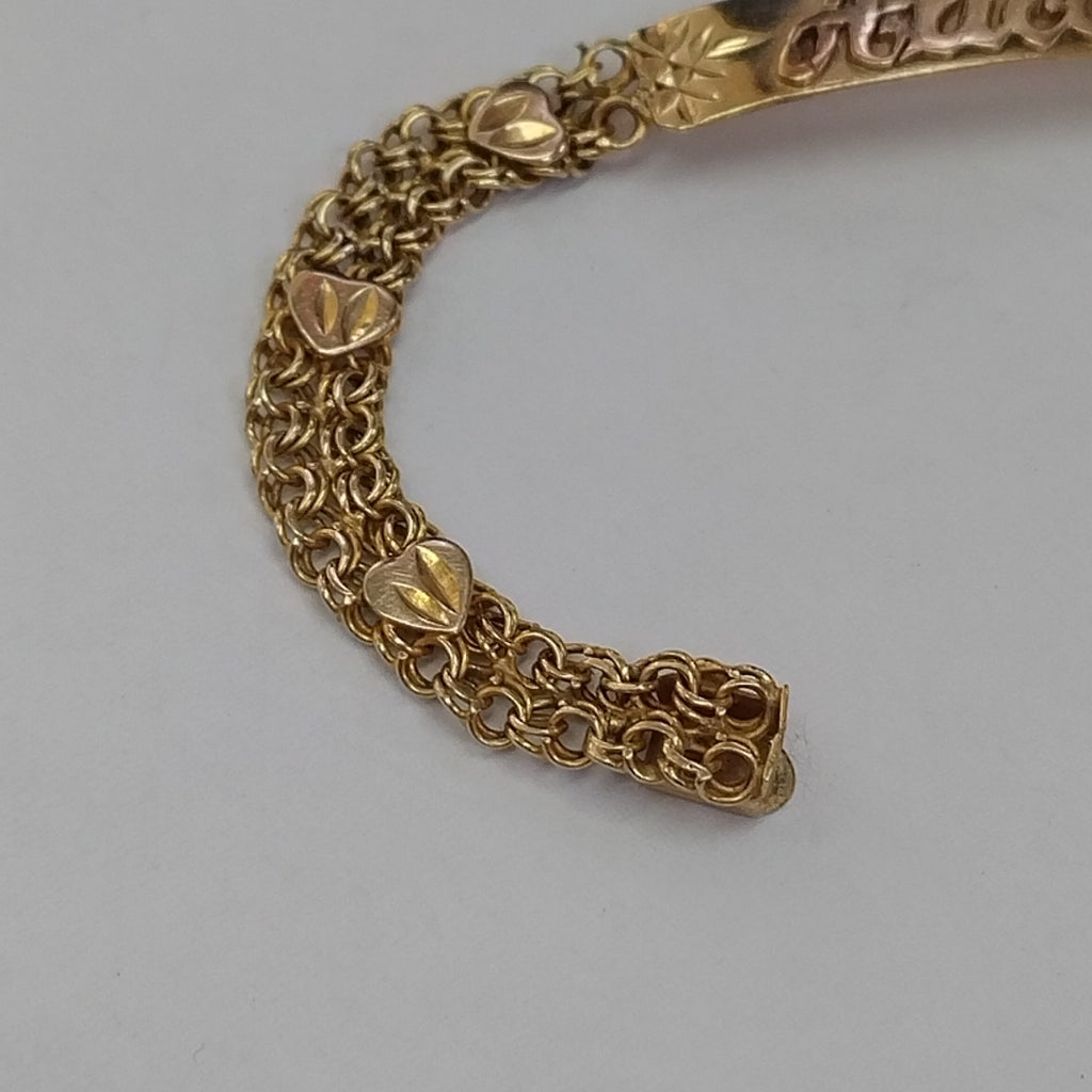 ESCLAVA ORO 10 K 7,70 GRMS (SEMINUEVO)
