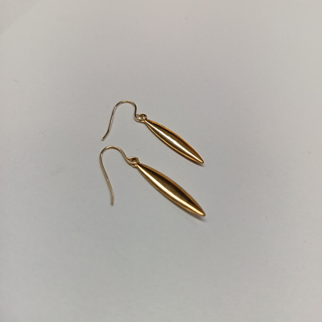ARETES PAR ORO 14 K 0,40 GRMS (SEMINUEVO)
