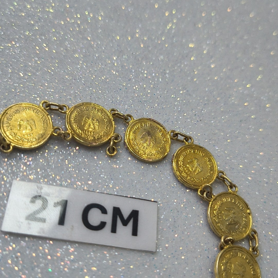 K1 10.5 GRMS 10 K IDENTIFICACIÓN PULSERA TEJIDO HECHURA ESPECIAL MAT (SEMINUEVO)
