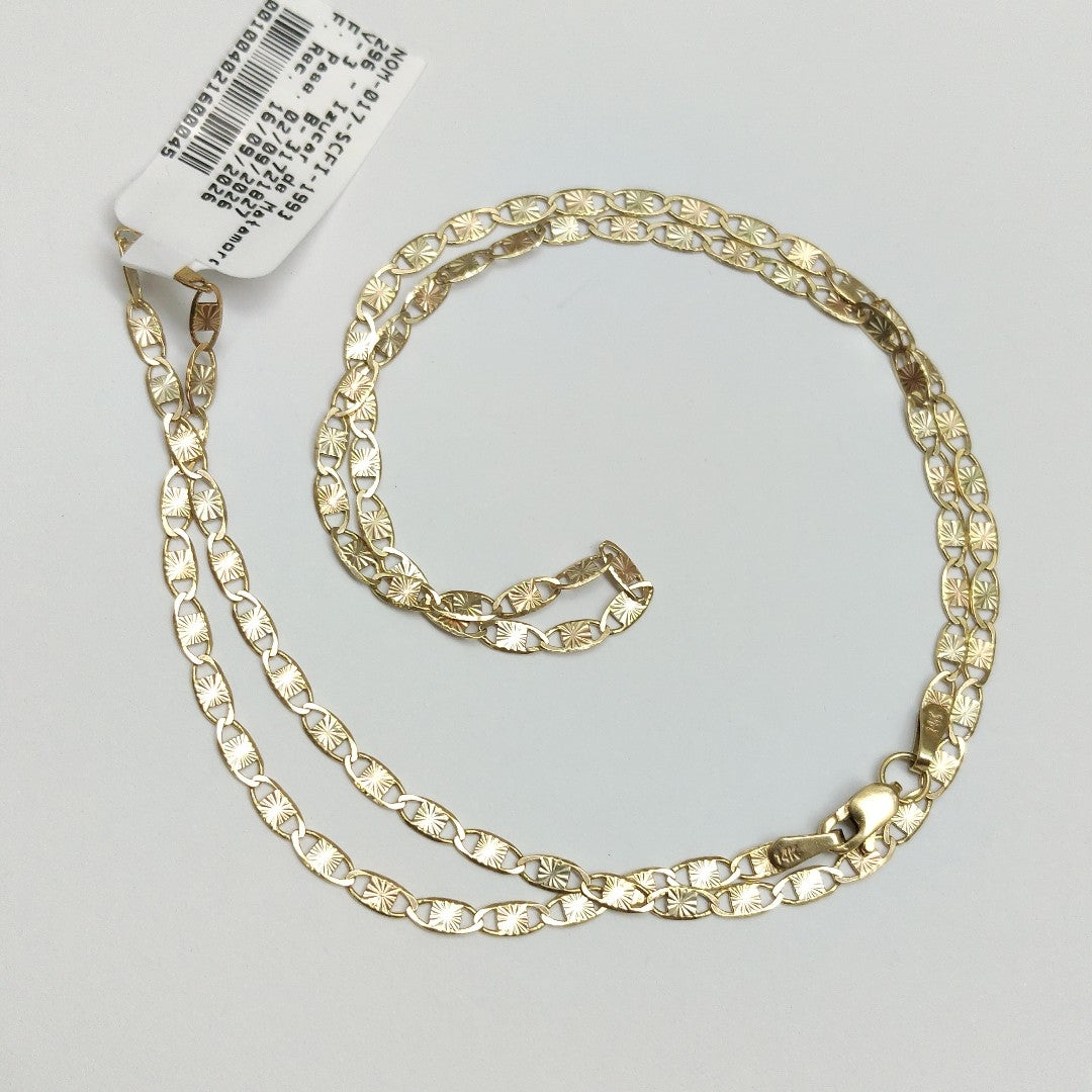 CADENA ORO 14 K 4,60 GRMS (SEMINUEVO)
