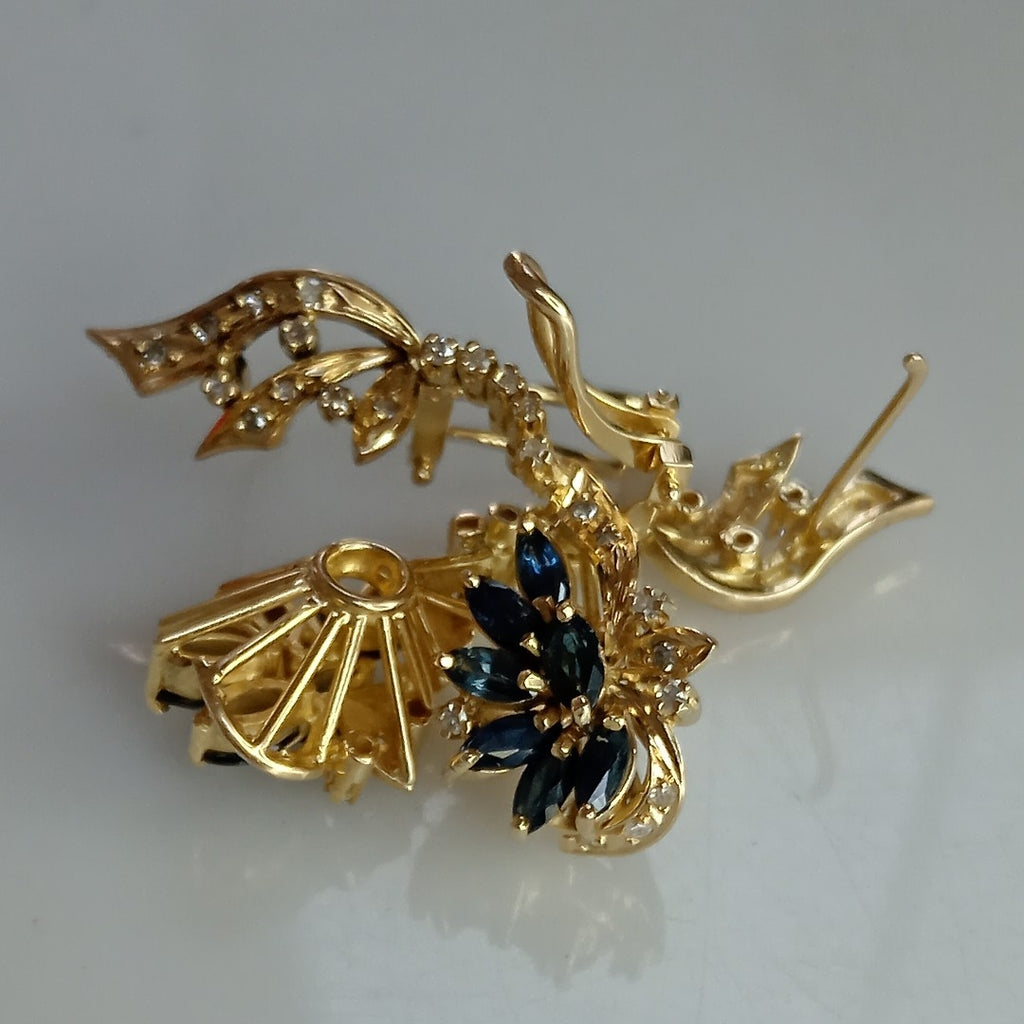 ARETES PAR ORO 8 K 11,40 GRMS (SEMINUEVO)
