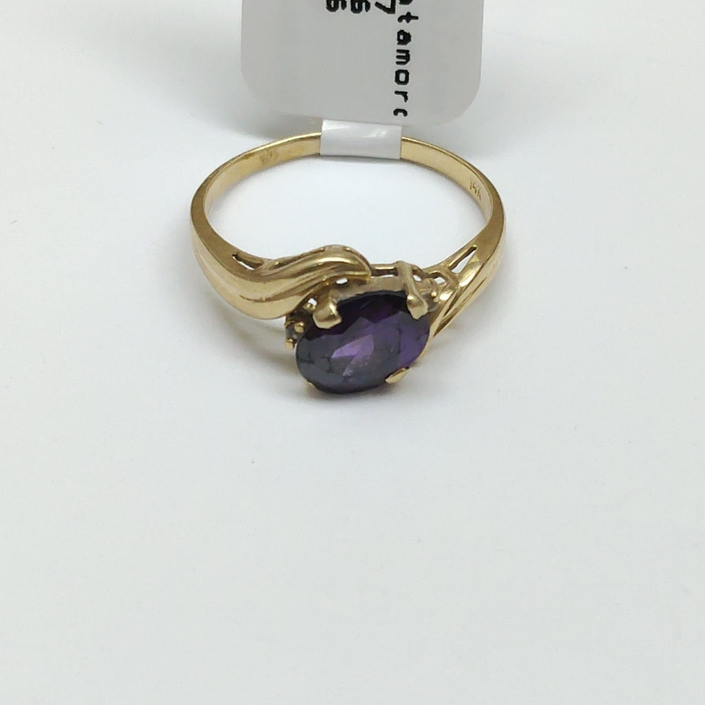 ANILLO ORO 14 K 2.2 GRMS (SEMINUEVO)