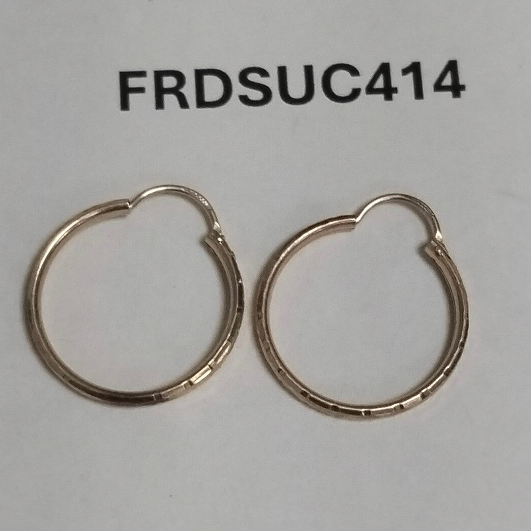 ARRACADAS PAR ORO 10 K 1,60 GRMS (SEMINUEVO)