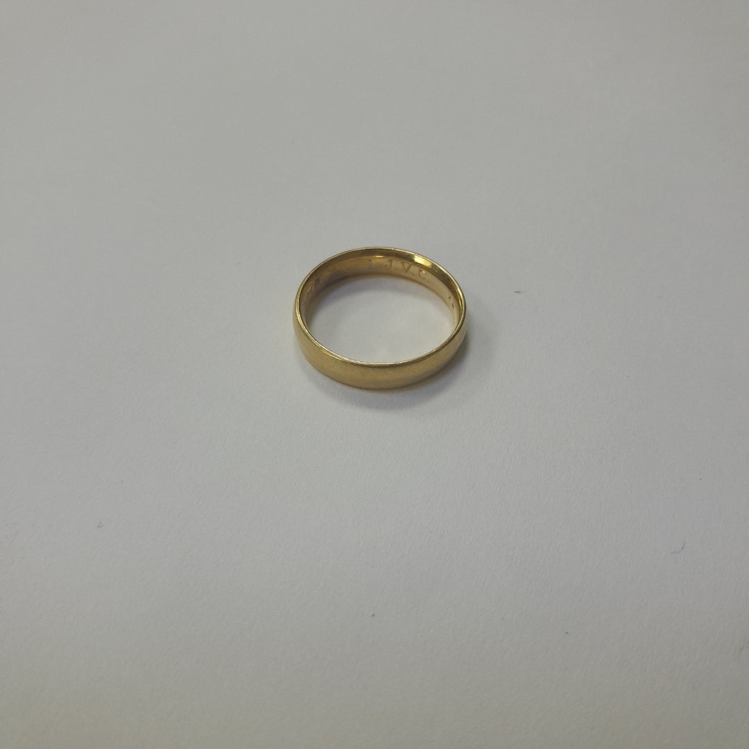 ARGOLLA ORO 10 K 1.9 GRMS (SEMINUEVO)