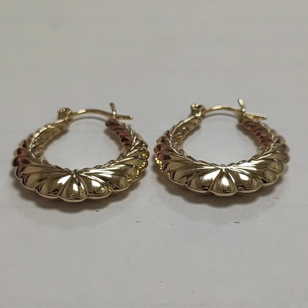 ARRACADAS PAR ORO 14 K 2,40 GRMS (SEMINUEVO)