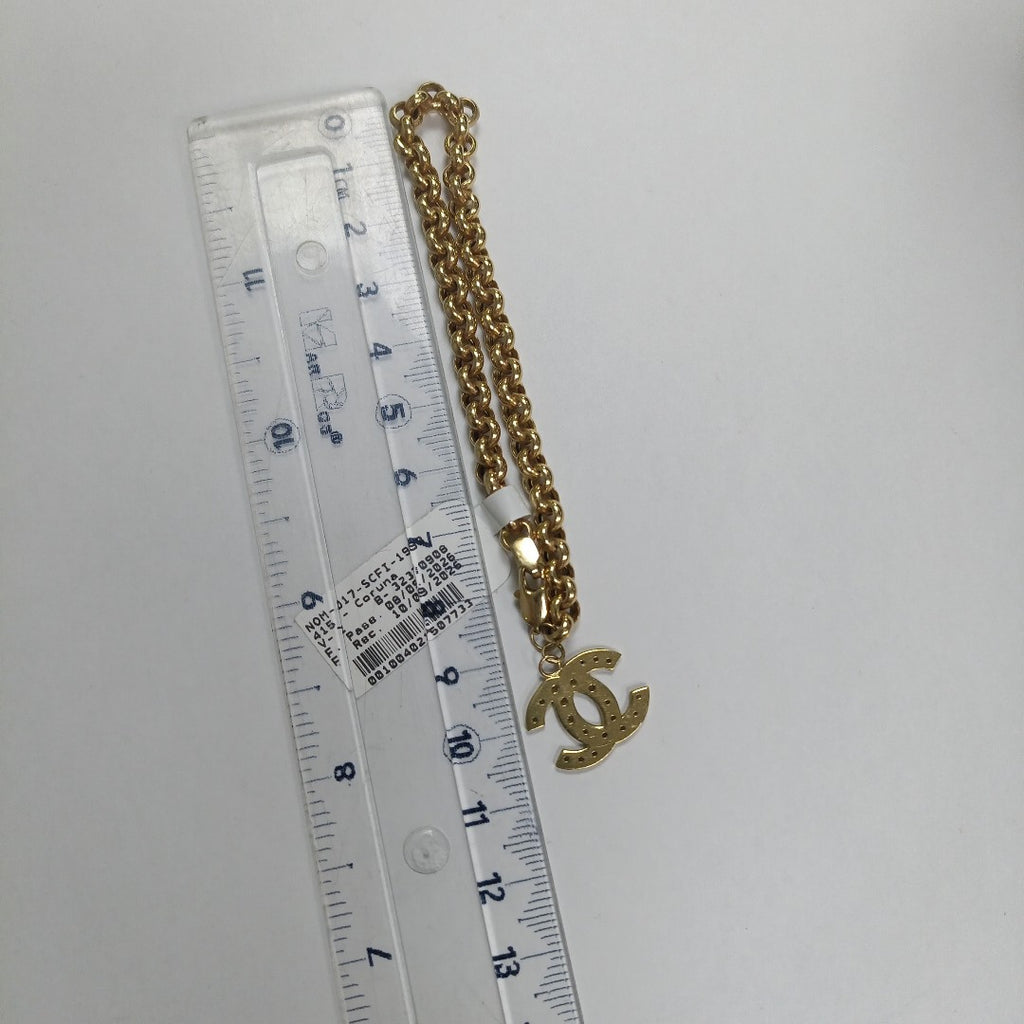 DIJE, PULSERA ORO 14 K 8.6 GRMS (SEMINUEVO)