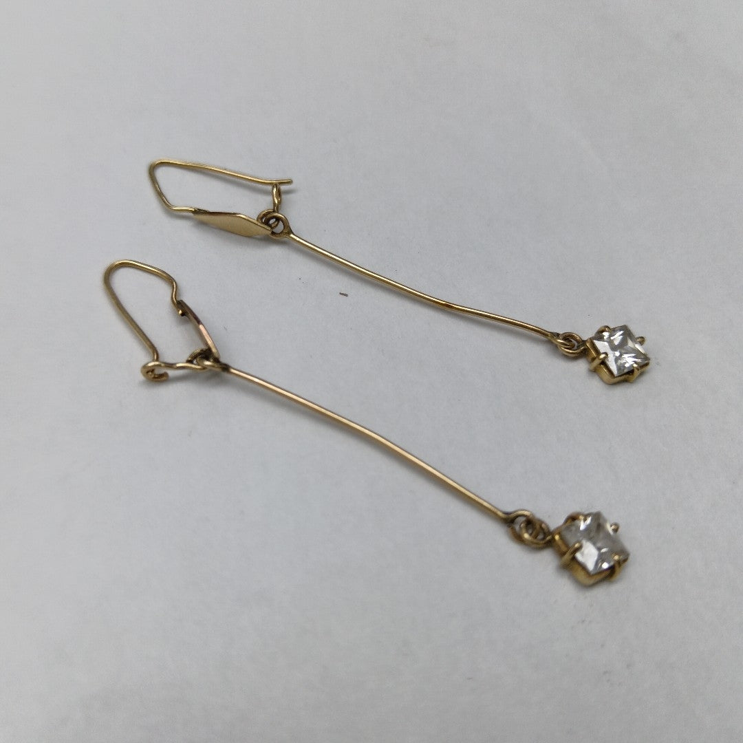 ARETES PAR ORO 10 K 2.4 GRMS (SEMINUEVO)