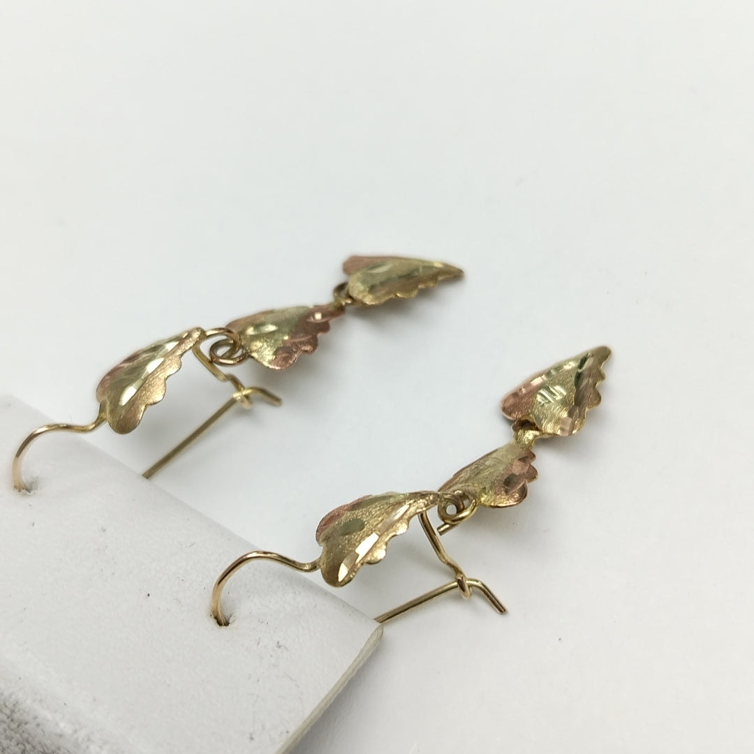ARETES PAR ORO 8 K 0,90 GRMS (SEMINUEVO)
