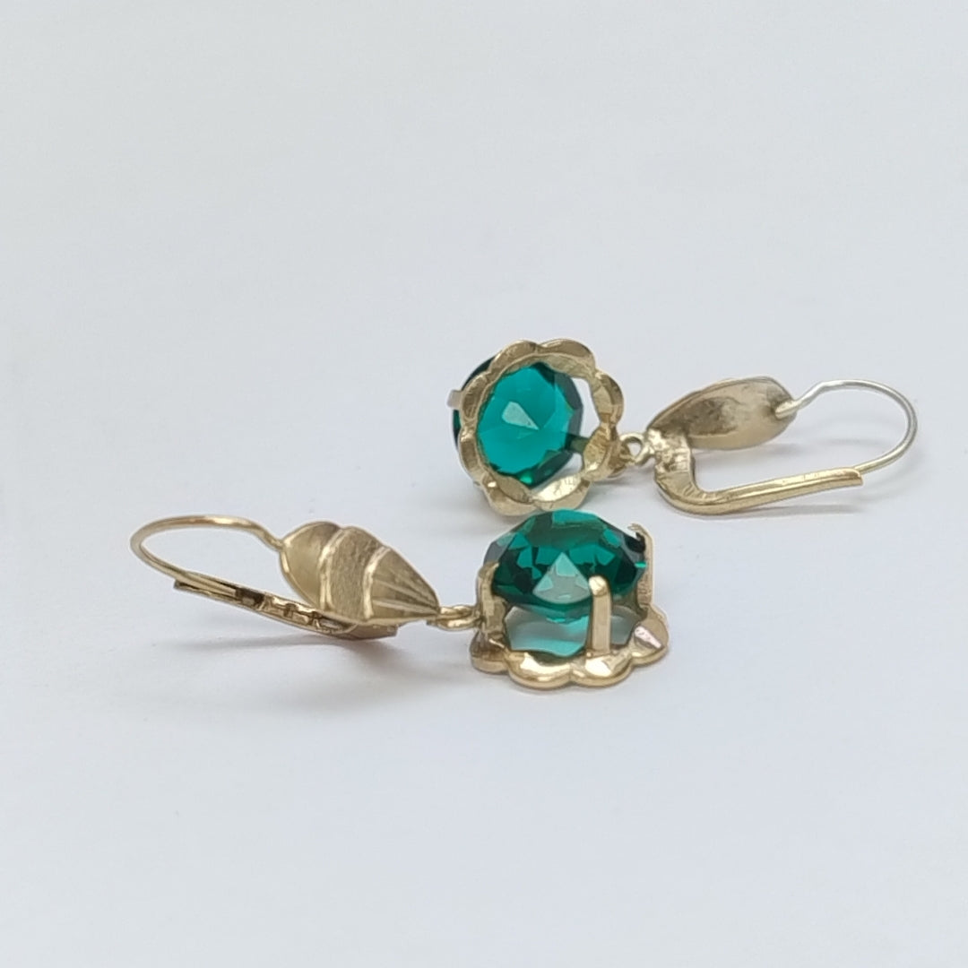 ARETES PAR ORO 10 K 3.1 GRMS (SEMINUEVO)