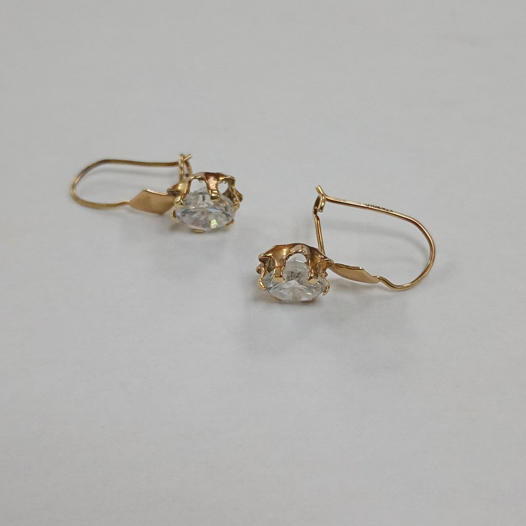 ARETES PAR ORO 10 K 1.3 GRMS (SEMINUEVO)