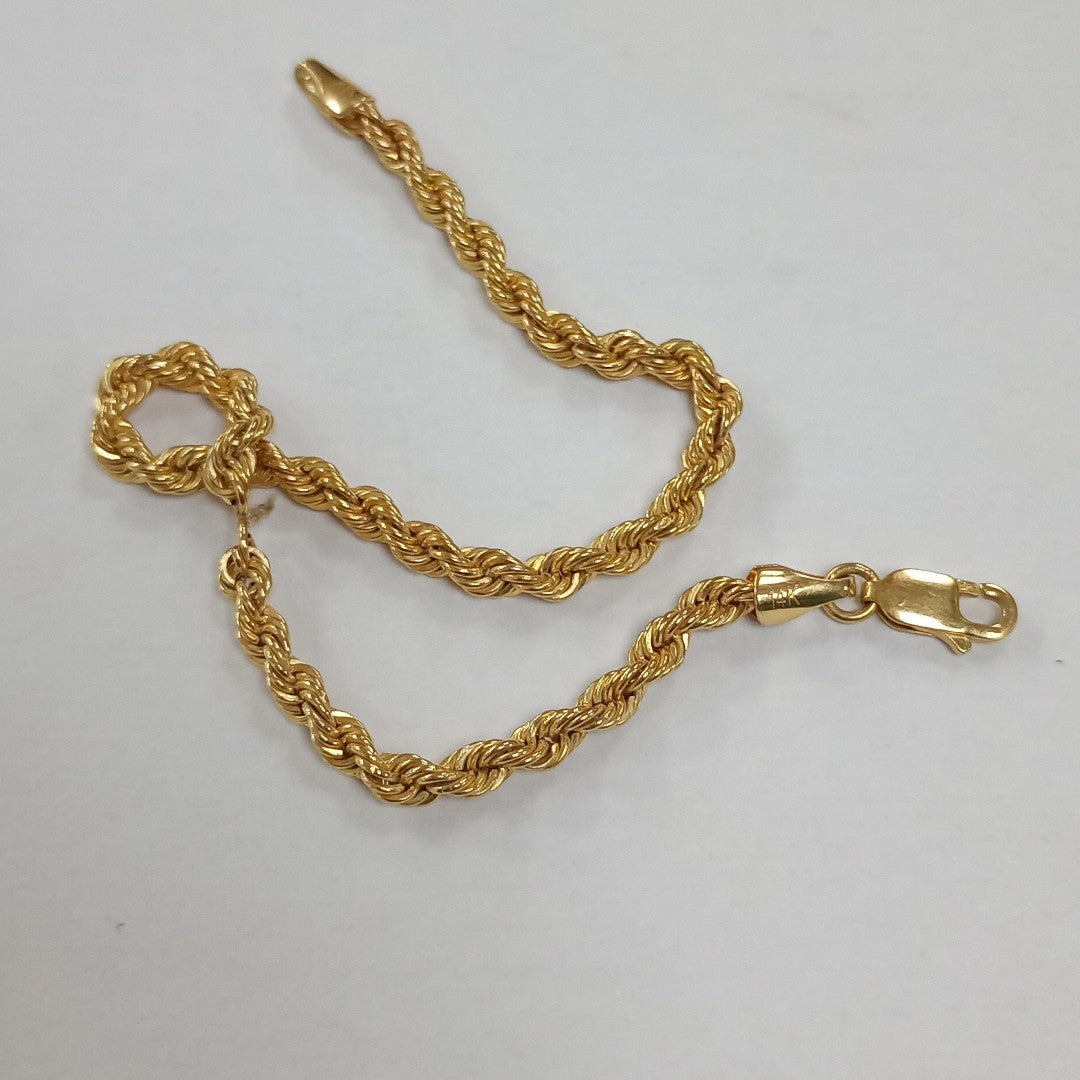 PULSERA ORO 14 K 2.4 GRMS (SEMINUEVO)
