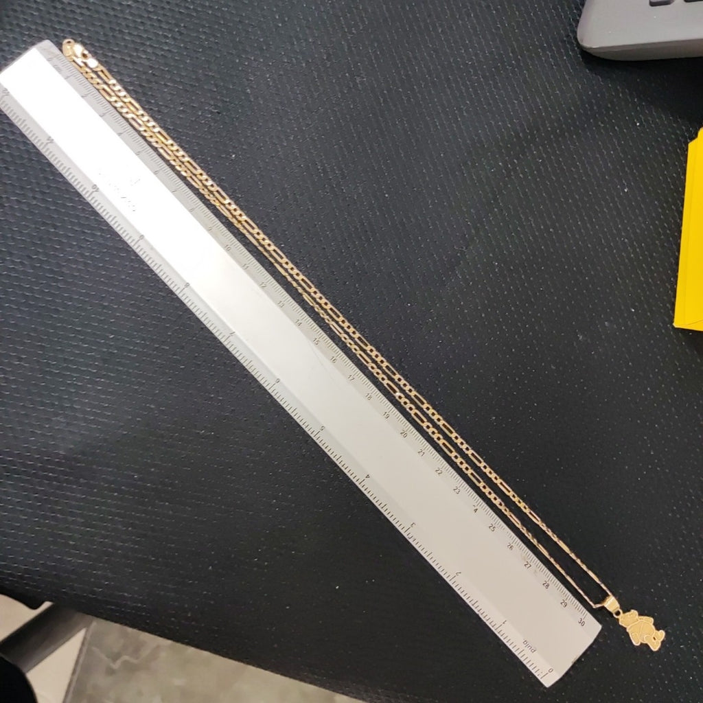 CADENA, DIJE ORO 10 K 7.3 GRMS (SEMINUEVO)