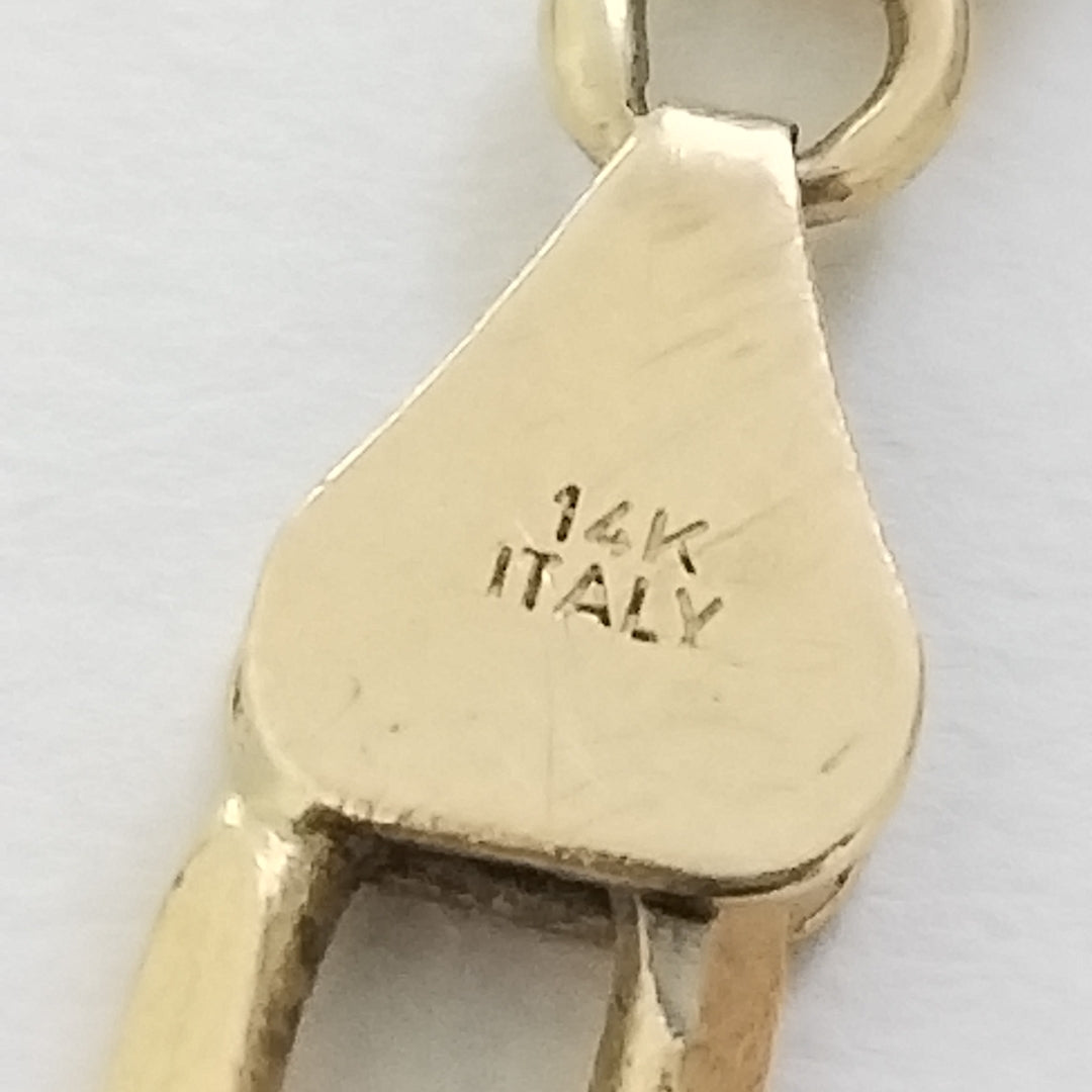 PULSERA ORO COMBINADO 14 K 11.8 GRMS (SEMINUEVO)