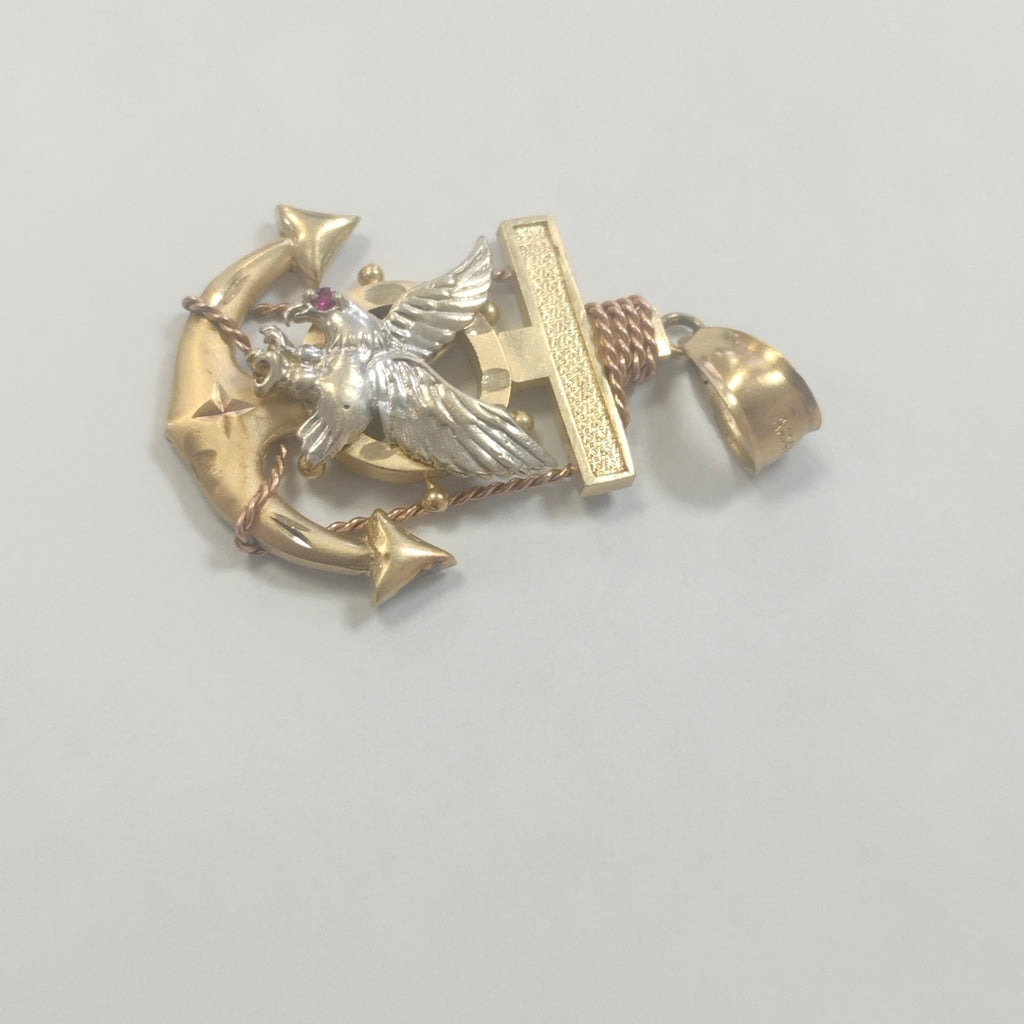 DIJE ORO COMBINADO 14 K 8,50 GRMS (SEMINUEVO)