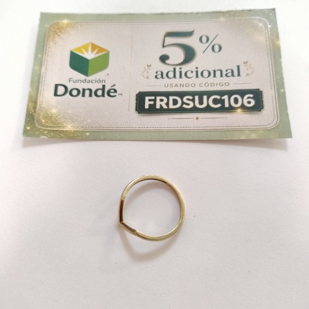 ANILLITO ORO 10 K 1.1 GRMS (SEMINUEVO)