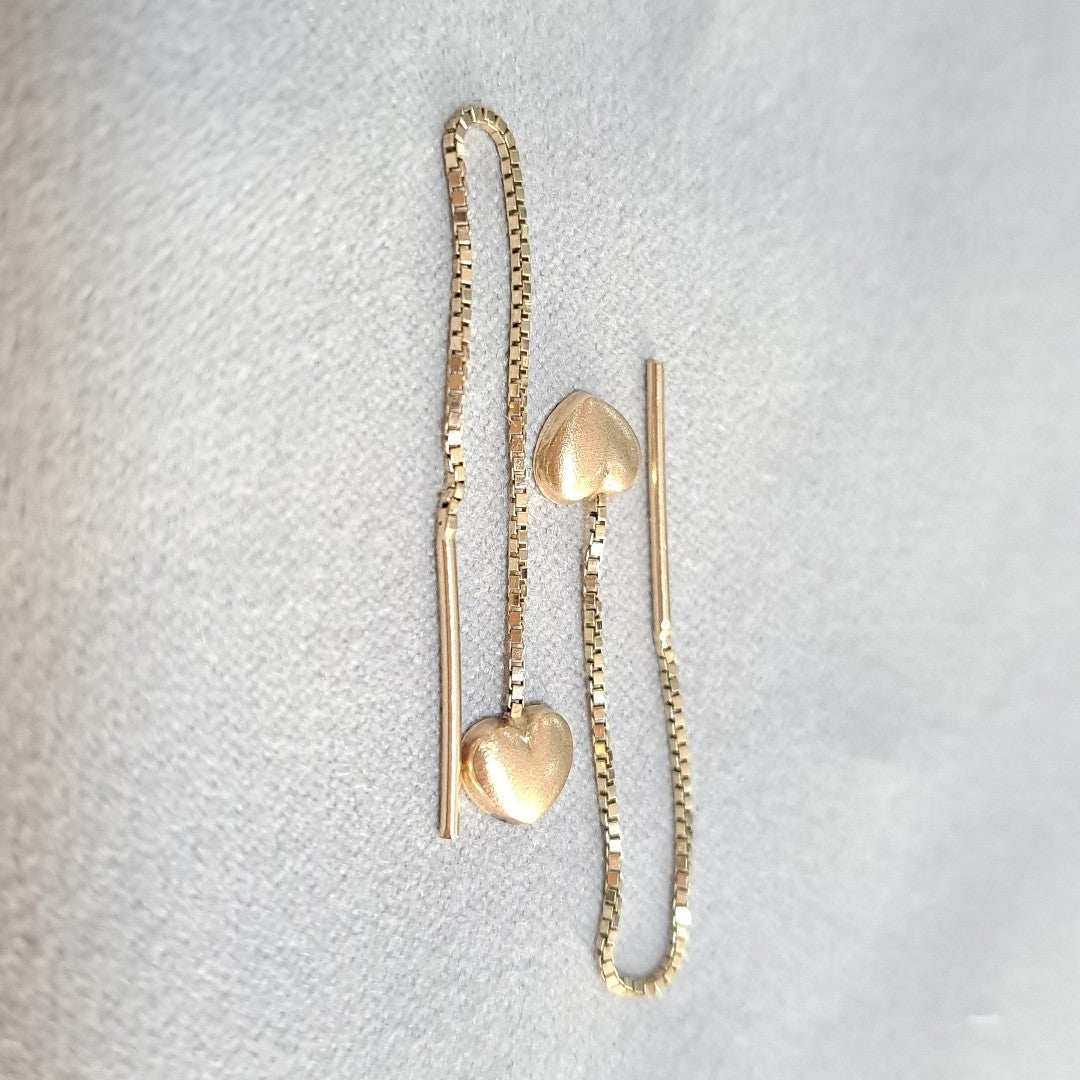 VIOLADORES PAR ORO 14 K 1,30 GRMS (SEMINUEVO)