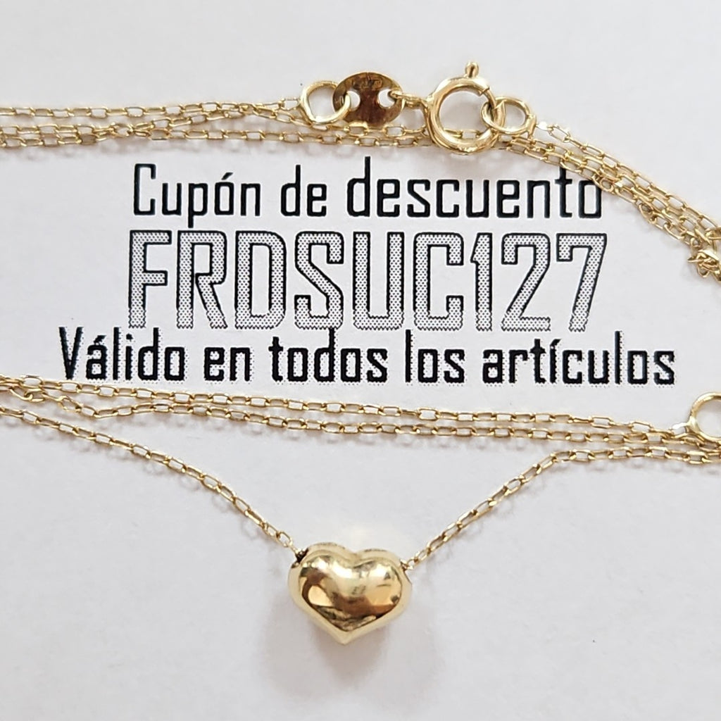 CADENA,DIJE ORO 14 K 0,80 GRMS (SEMINUEVO)