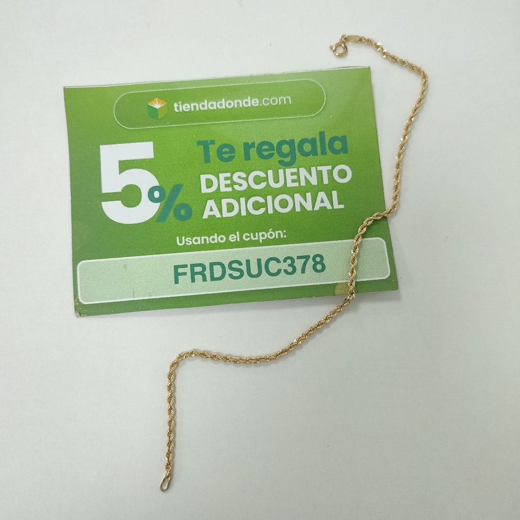 PULSERA ORO 10 K 1,00 GRMS (SEMINUEVO)