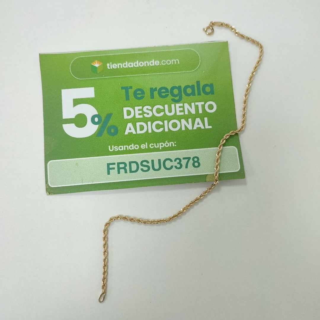 PULSERA ORO 10 K 1,00 GRMS (SEMINUEVO)