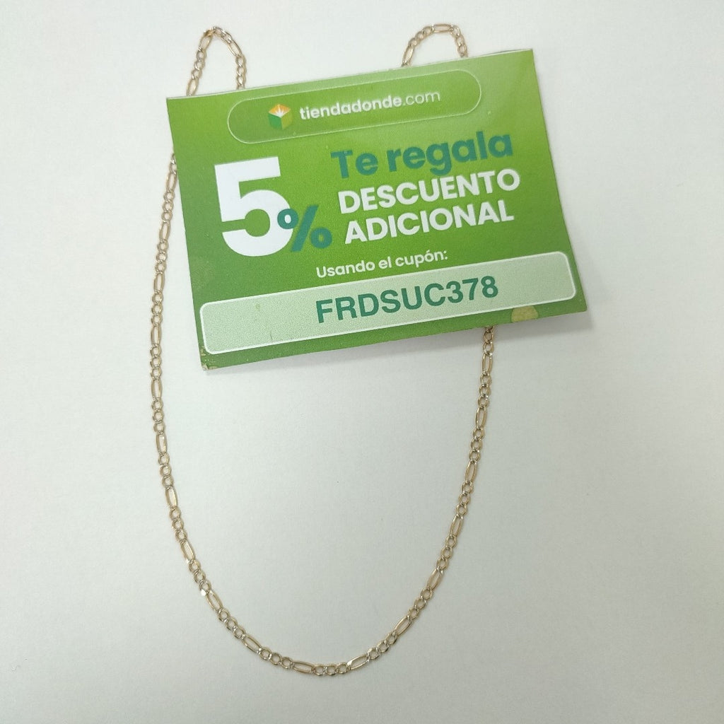 CADENA ORO 10 K 4.3 GRMS (SEMINUEVO)