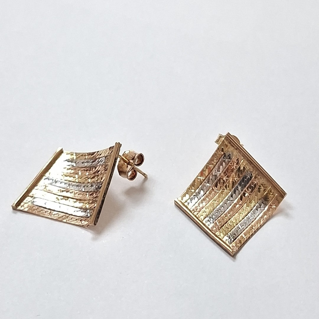 ARETES PAR ORO 14 K 3 GRMS (SEMINUEVO)