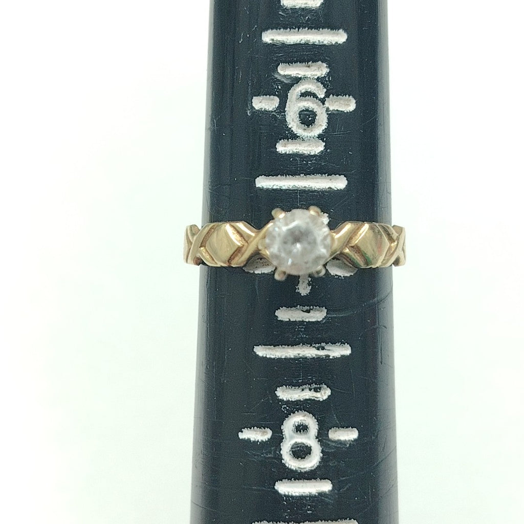 ANILLO ORO 10 K 1.9 GRMS (SEMINUEVO)