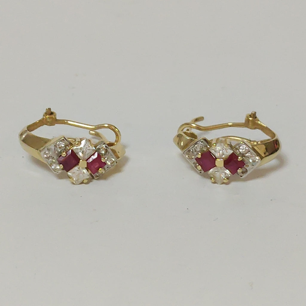ARETES PAR ORO 14 K 5,30 GRMS (SEMINUEVO)
