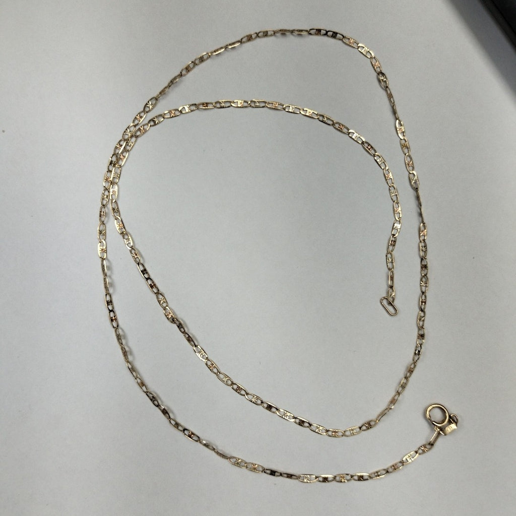 CADENA ORO COMBINADO 14 K 1.7 GRMS (SEMINUEVO)