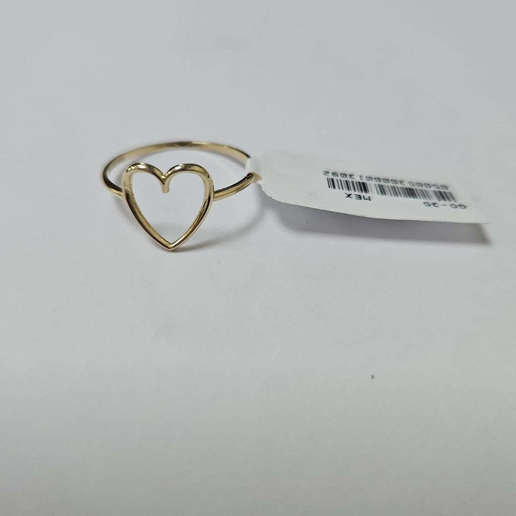 ANILLOS ANILLITO FIG CORAZON 10K TALLA 9 0.9 GR (NUEVO)