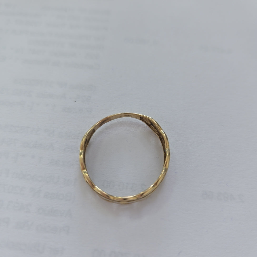 ANILLO ORO 10 K 1,40 GRMS (SEMINUEVO)