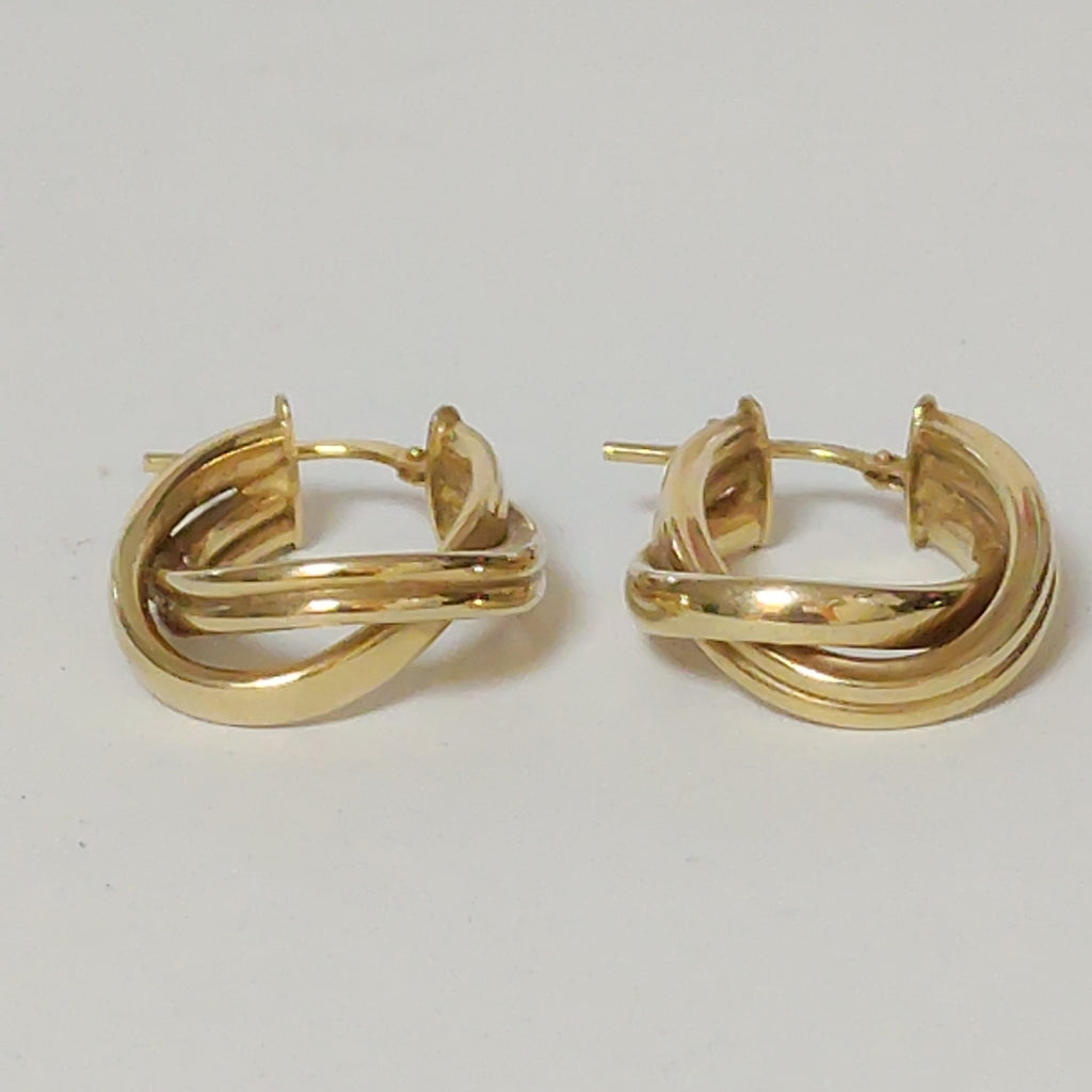 ARRACADAS PAR ORO 10 K 2,90 GRMS (SEMINUEVO)