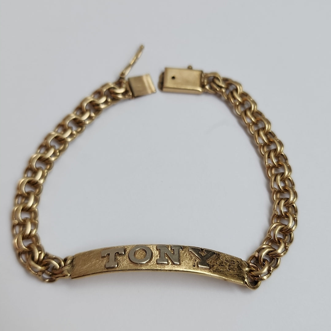 ESCLAVA ORO 14 K 12,60 GRMS (SEMINUEVO)