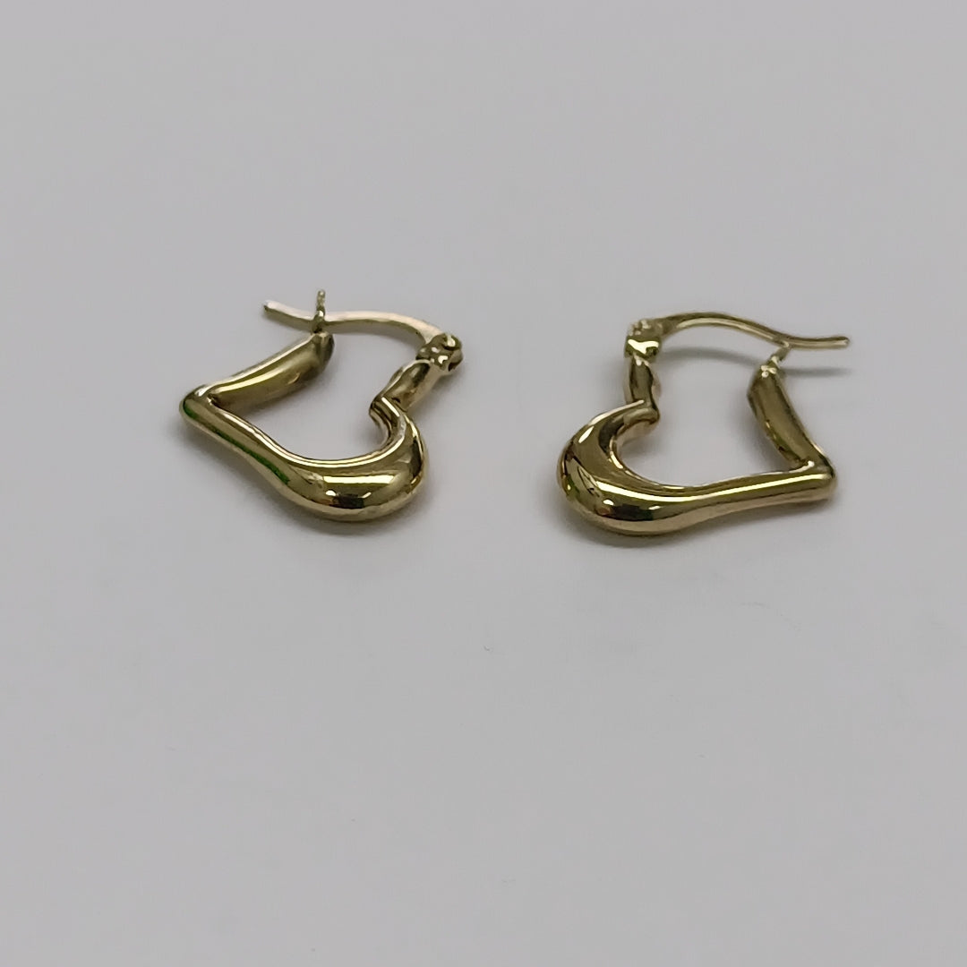 ARRACADAS PAR ORO 10 K 2.5 GRMS (SEMINUEVO)