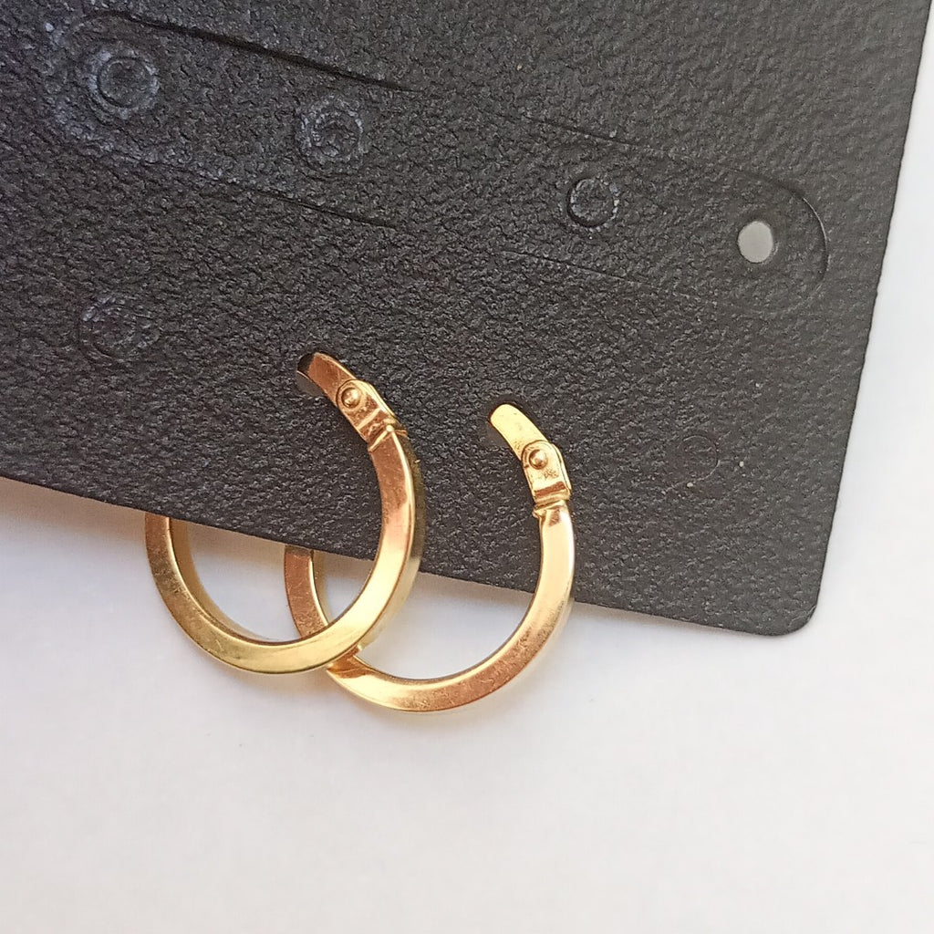 ARRACADAS PAR ORO 14 K 0,90 GRMS (SEMINUEVO)