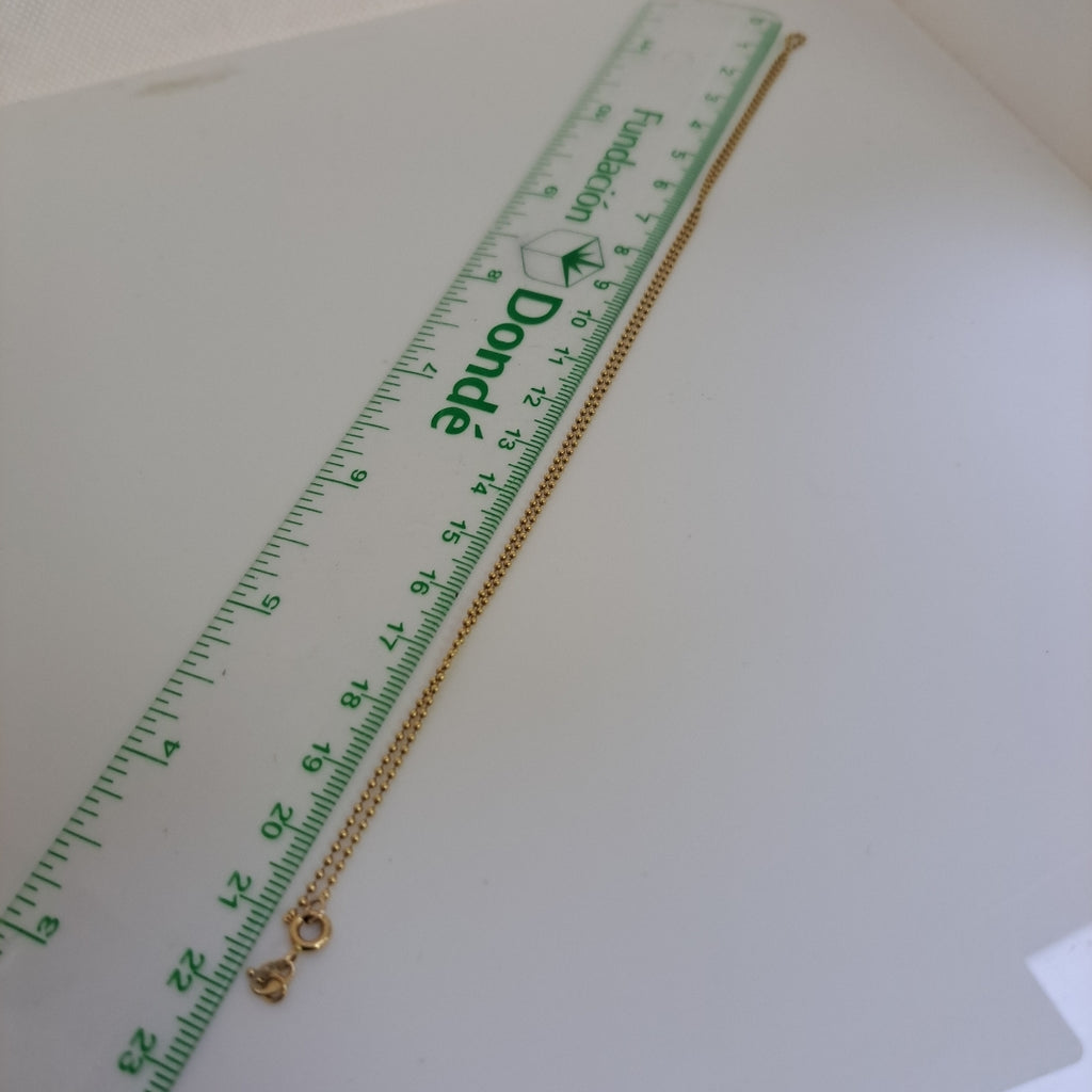 CADENA ORO 18 K 2,60 GRMS (SEMINUEVO)