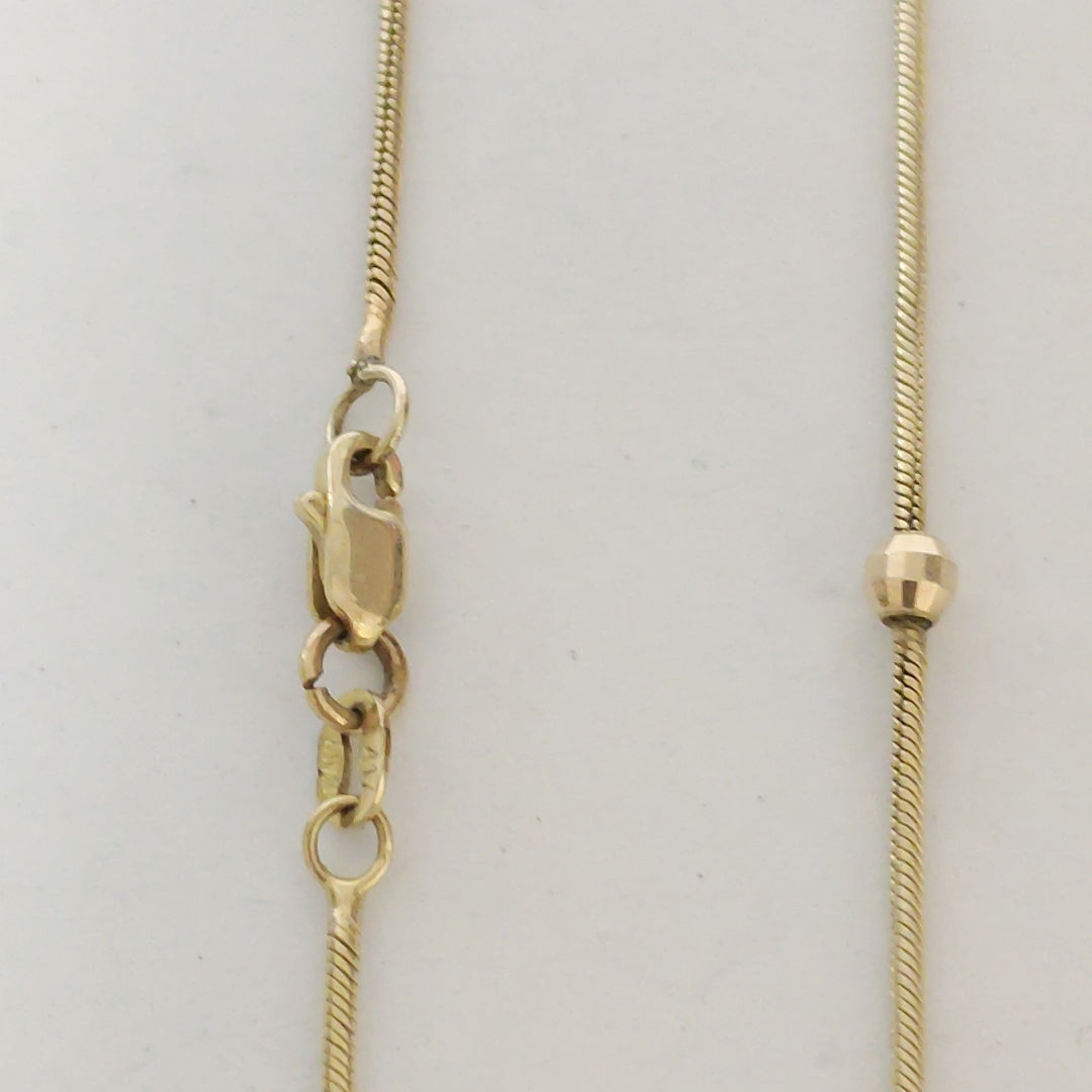GARGANTILLA ORO 10 K 4,20 GRMS (SEMINUEVO)