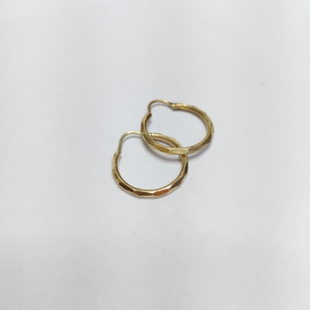 ARRACADAS PAR ORO 10 K 1.1 GRMS (SEMINUEVO)