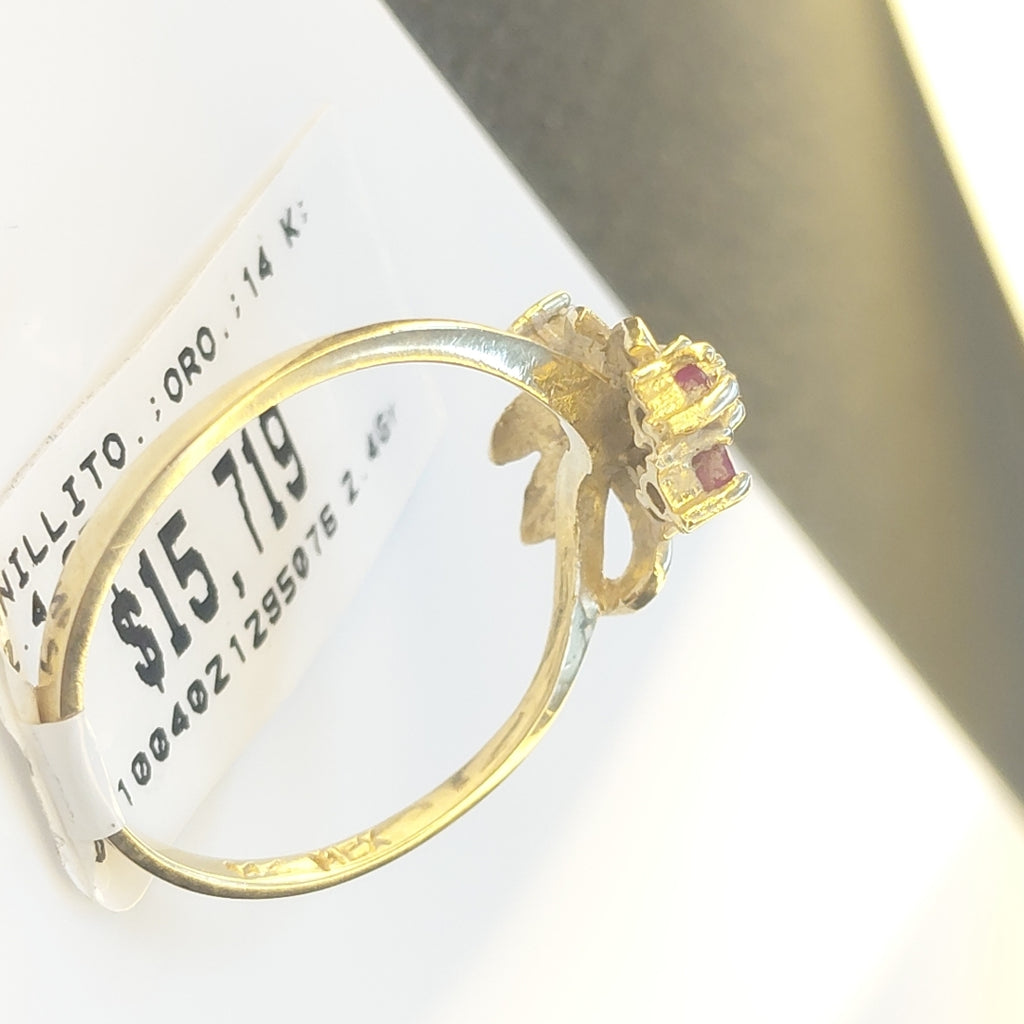 ANILLITO ORO 14 K 2.4 GRMS (SEMINUEVO)