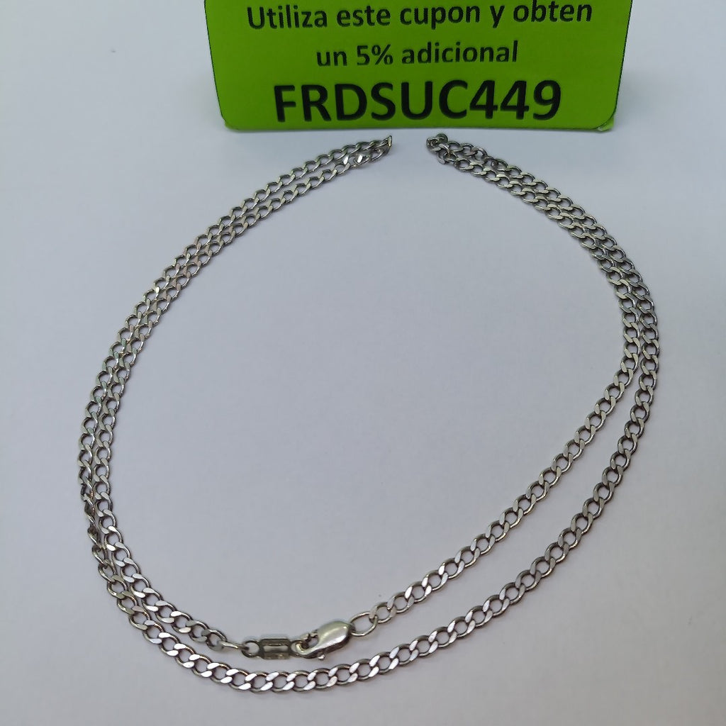 CADENA PLATA 6.7 GRMS (SEMINUEVO)
