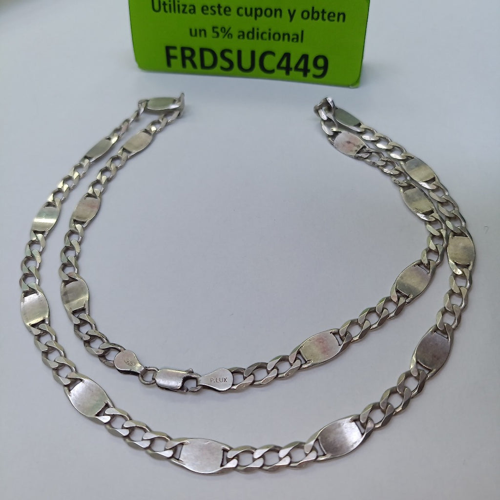 CADENA PLATA 22.7 GRMS (SEMINUEVO)