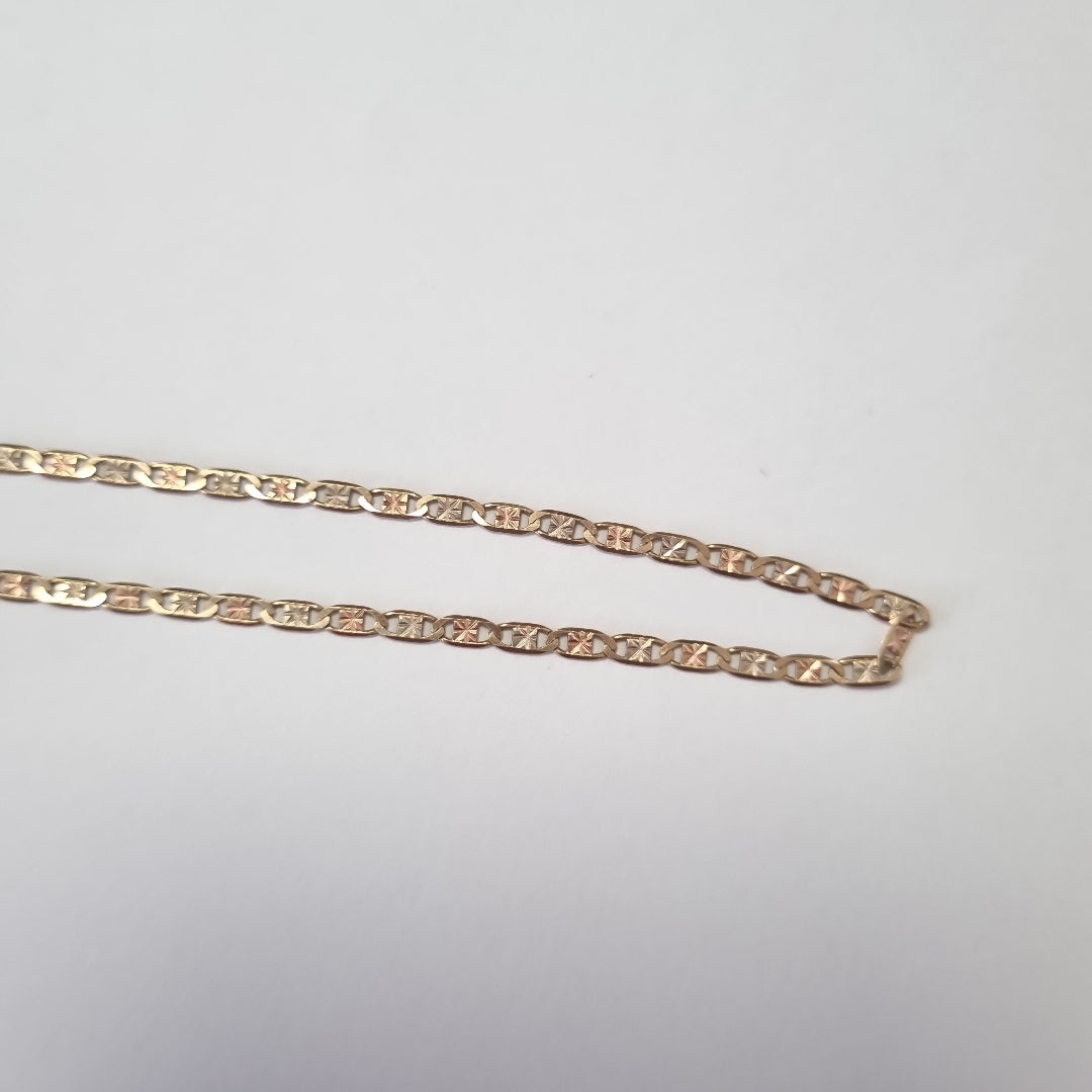 CADENA ORO 14 K 3 GRMS (SEMINUEVO)